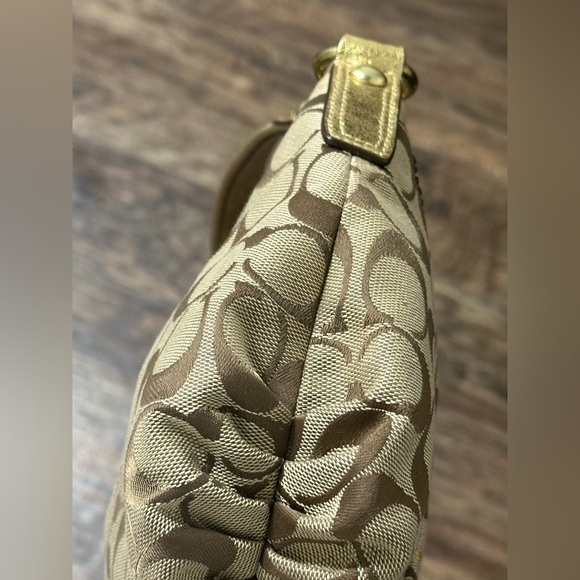 Coach Poppy Tartan Plaid Signature Glam Bag - Picture 7 of 10